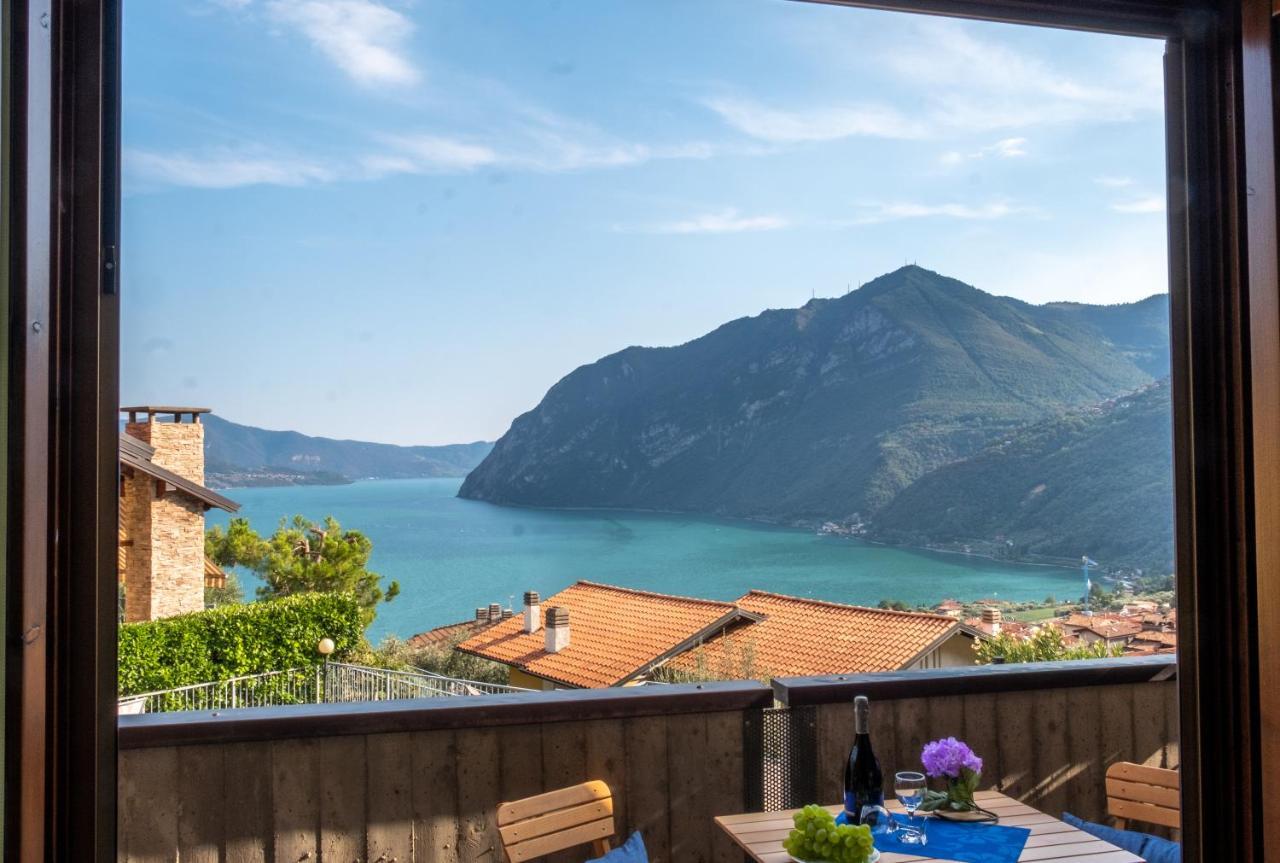 Happy Guest Apartments - Lake Panorama & Pool Riva di Solto Exterior foto